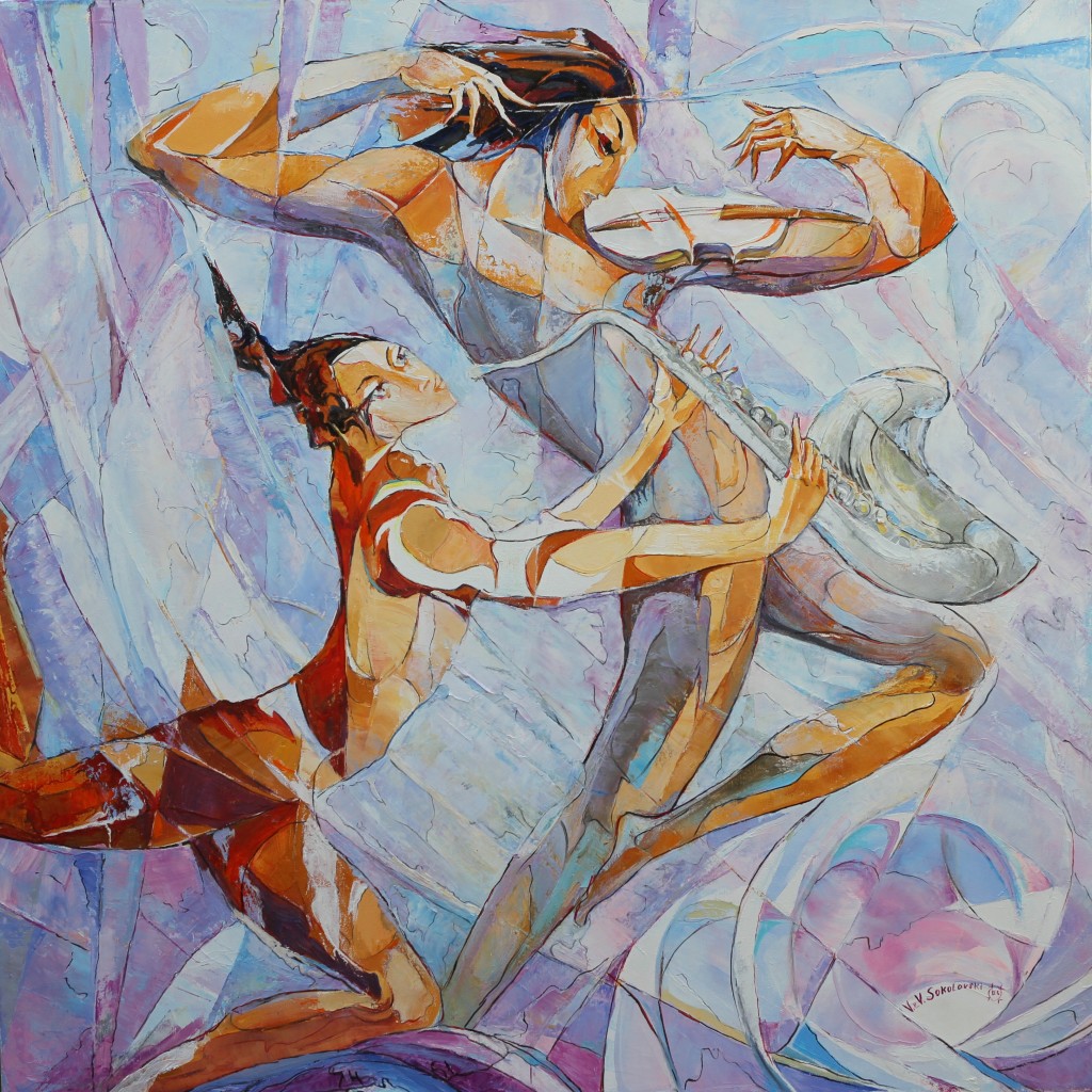 Soaring - Oil on canvas - 36 x 36 inches - Valeri Sokolovski - artofvaleri.com