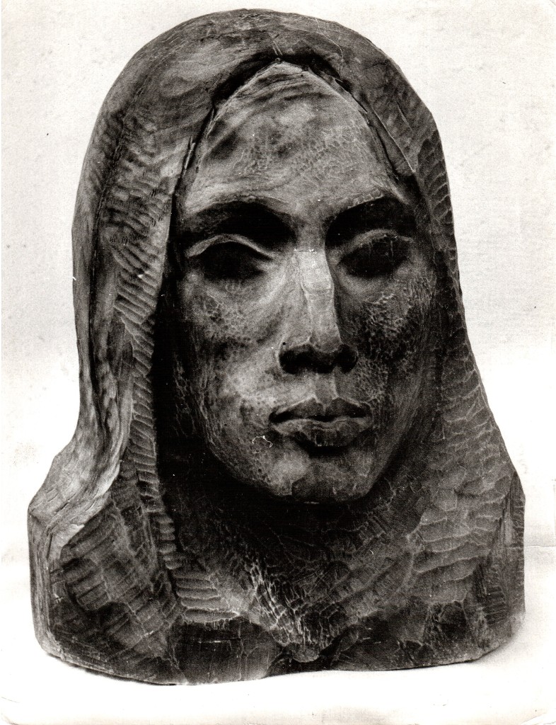 Student from Peru. Wood. Valeri Sokolovski.